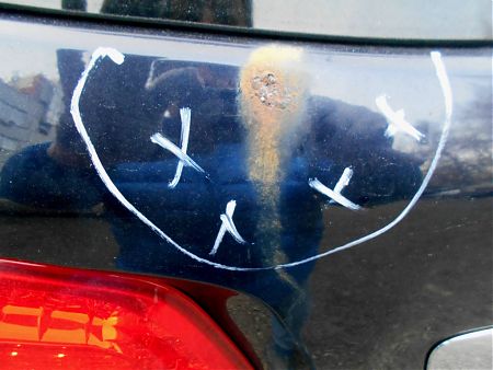 Очаги коррозии на автомобиле Kia Sorento